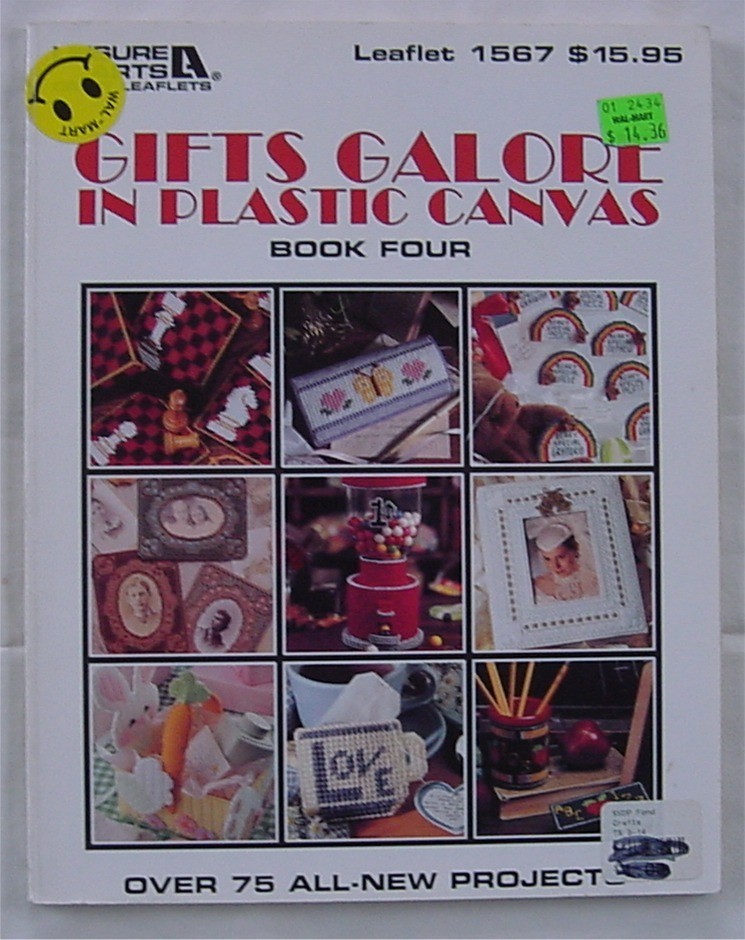 Plastic Canvas  Patterns #1567 LA GIFTS GALORE OVER 75 PROJECTS