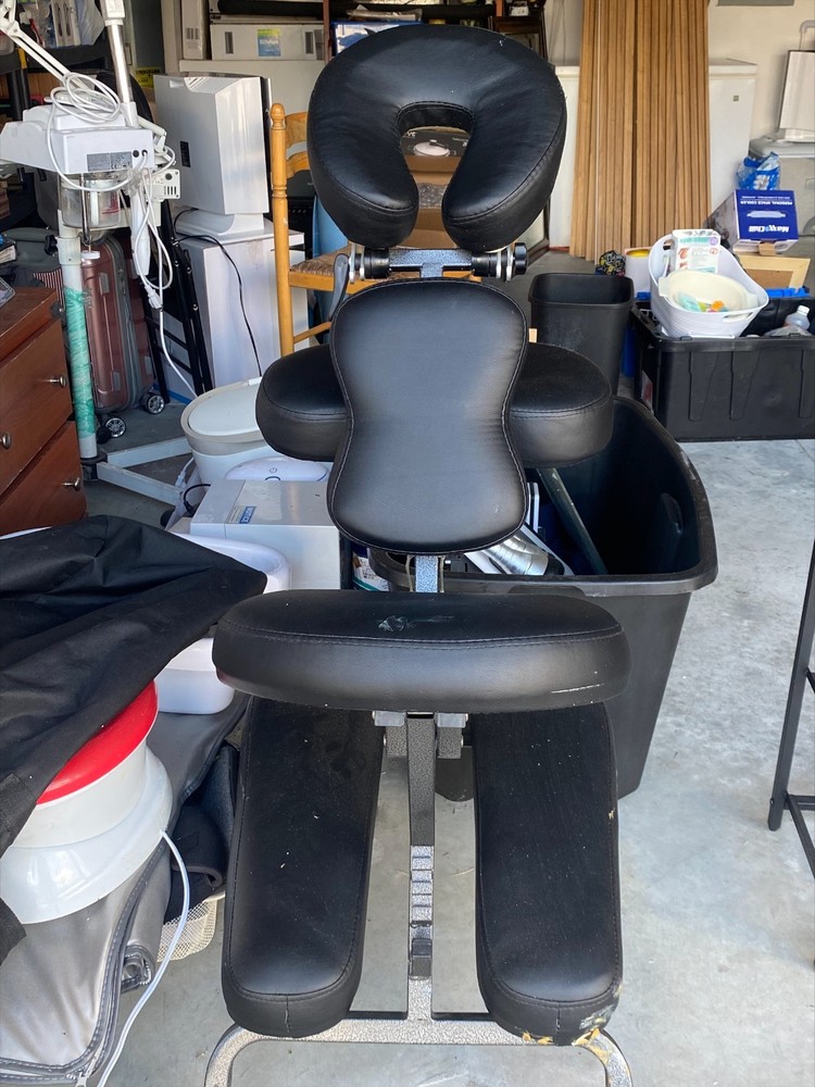 Black Leather Massage Chair