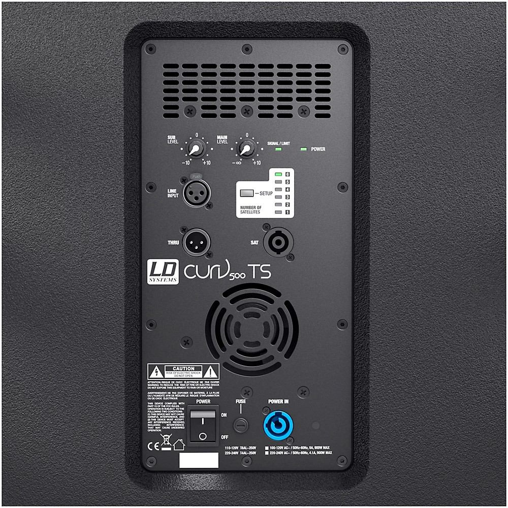 LD Systems Curv 500 TS Compact Touring Array System LN
