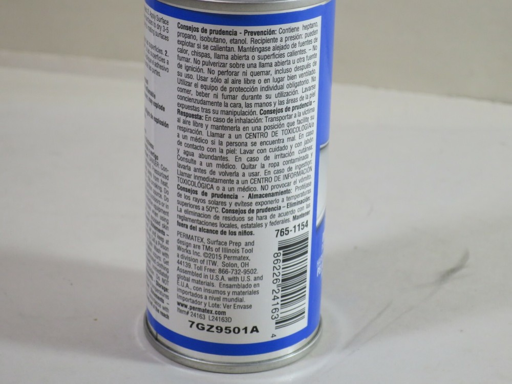 Permatex 24163 Surface Prep Activator For Anaerobics 4.5 oz.