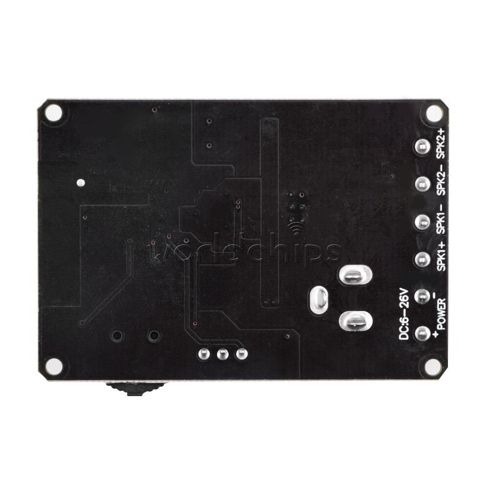 40W Stereo For Bluetooth Power Amplifier Board DC 5-24V Digital Amplifier Module