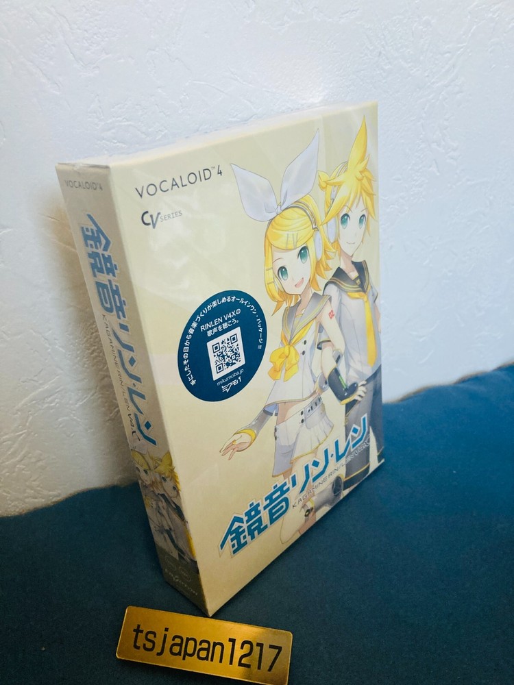 VOCALOID 4 Kagamine Rin Len V4X Japanese Version Windows / Macintosh Software