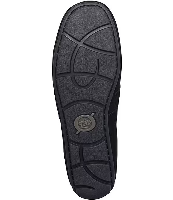 Womens Loafers Born Melinda Suede Shoes Black