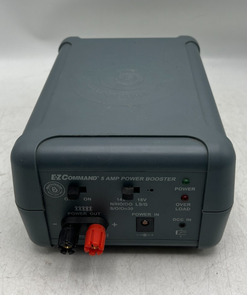 Bachmann E-Z Command 5 AMP Power Booster 44910 Train Power Station *Untested*