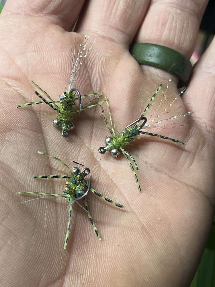 Bluegill Flies 3 Pack “Belly Bumper”