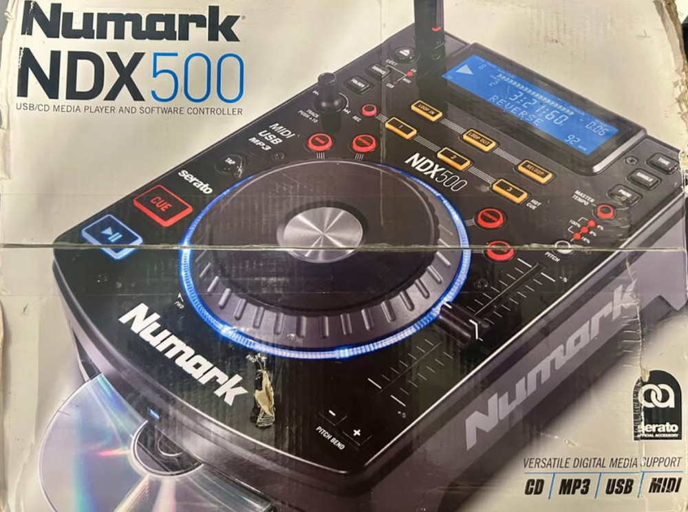 Numark NDX500 | Stand Alone USB / CD Player and Software Controller with Touch-S