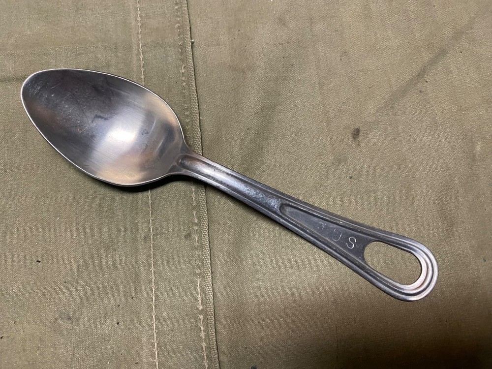 ORIGINAL WWII US INFANTRY ARMY MESS KIT SPOON UTENSIL
