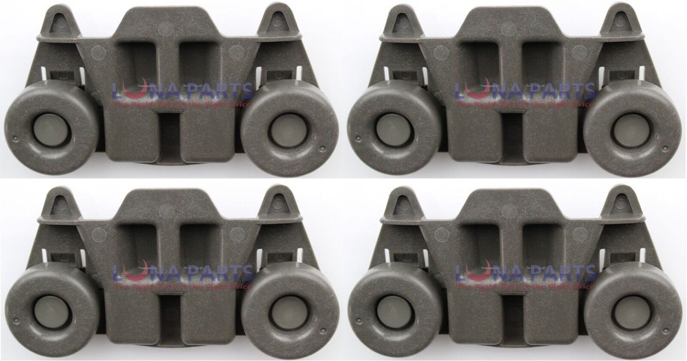 66514573N612 Kenmore Dishwasher Lower Dishrack Rollers (4 Pack)