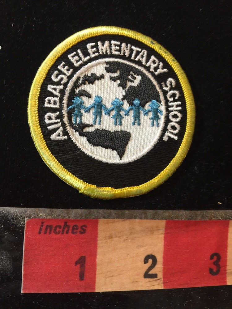 Vtg Homestead Florida School Patch AIR BASE ELEMENTARY SCHOOL C77K