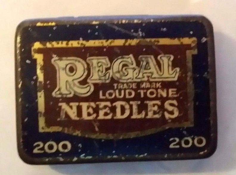 PG100 - Gramophone REGAL LOUD TONE Gramophone Tip Box EMPTY