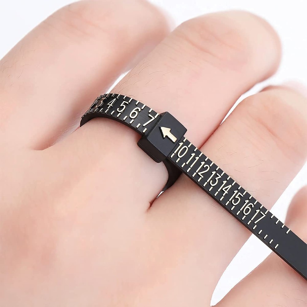Ring Sizer Gauge Set, Finger Plastic Set