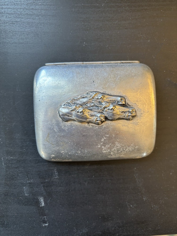 Vintage Cigarette Case 22% Silver