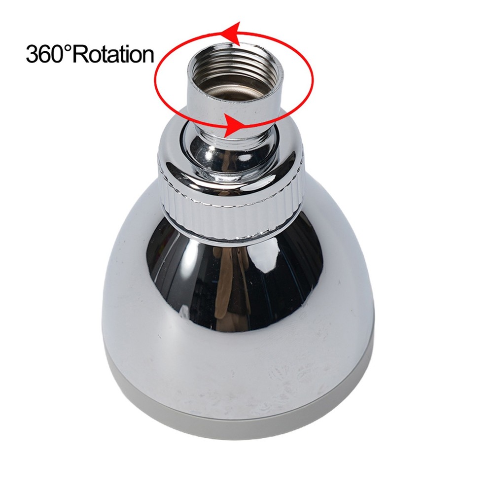 Top Shower Head Rotate 1pcs Showerhead ??degrees Small ABS Plastic