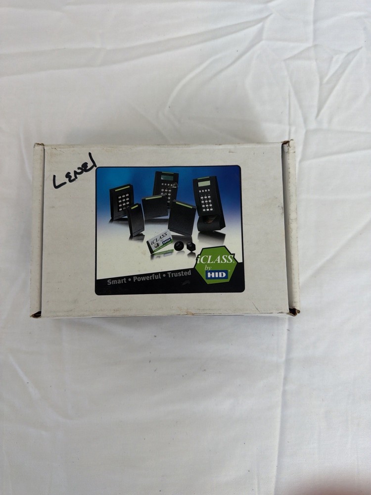 Lenel HID multiCLASS RP40 Wall Switch Card Reader 13.56MHz Open Box