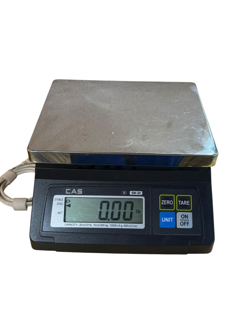 CAS SW-RS20 20 LB x 0.01 LB POS Interface Scale