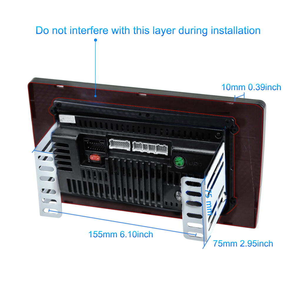 For Ford F-150 2009-2014 Apple Carplay Android 15 Car Stereo Radio GPS FM 2+64GB