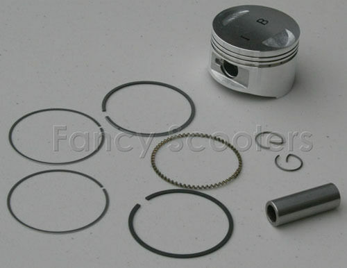 Vitacci Challenger 150cc QT6, Force 150, 150cc Piston Kit with Rings