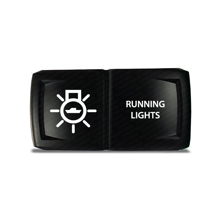 CH4X4 Marine Rocker Switch V2 Running Lights Symbol