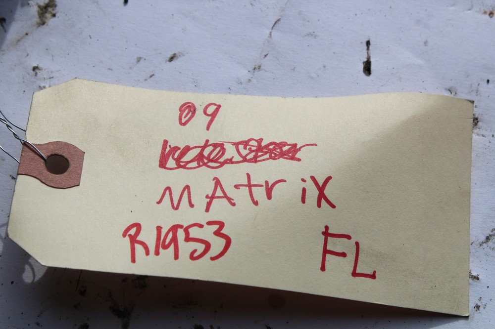 2009-2013 TOYOTA MATRIX FRONT LEFT MASTER WINDOW CONTROL SWITCH R1953