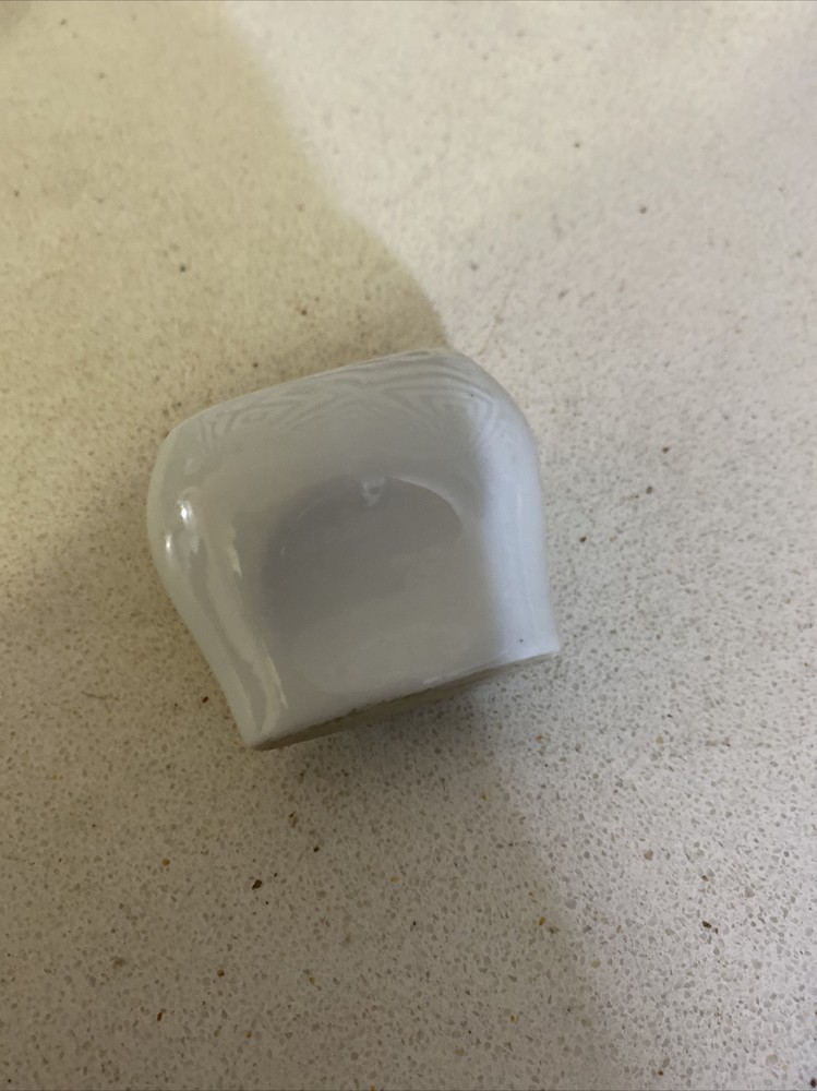 Lovely Antique White Ceramic Eye Bath