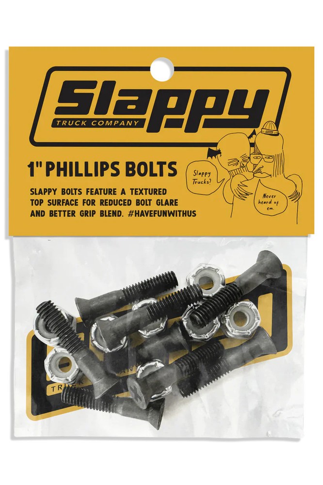 Slappy 1" Phillips Grip Tip Bolts