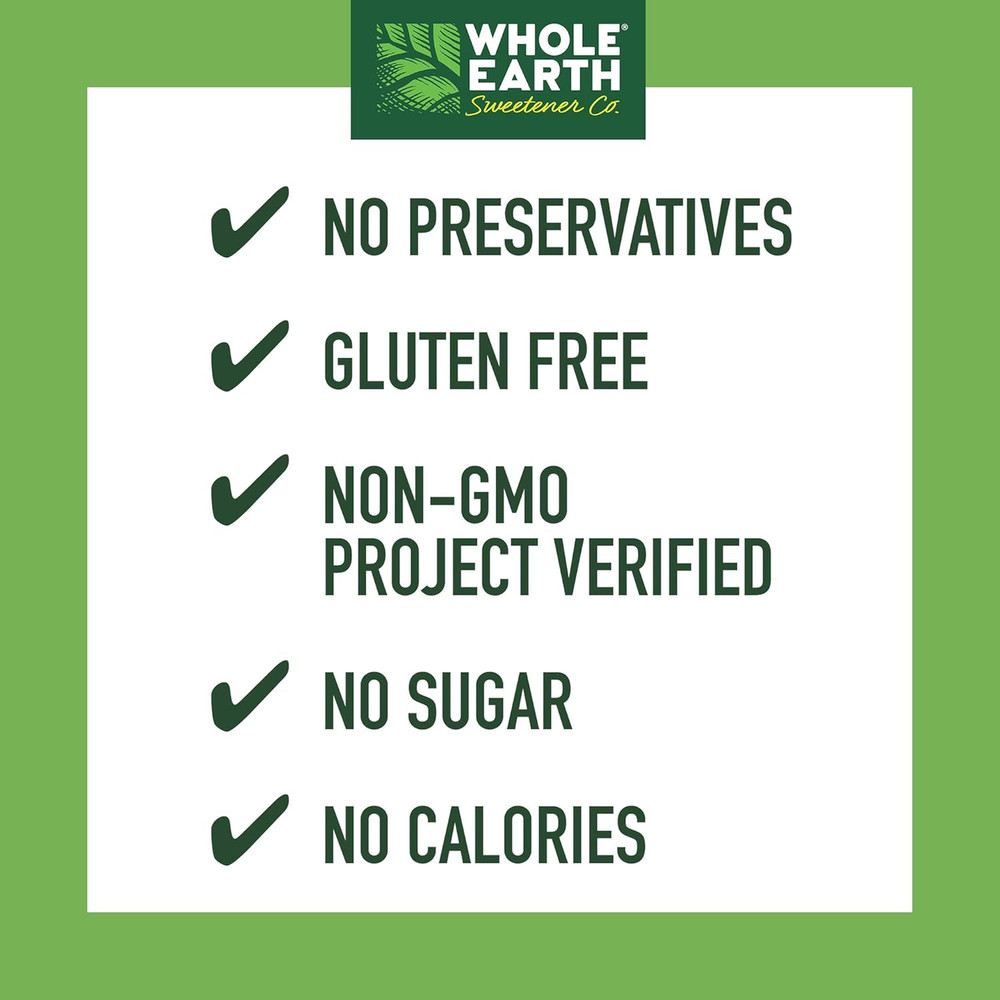 Zero Calorie Stevia Monk Fruit Sweetener 80 Packets
