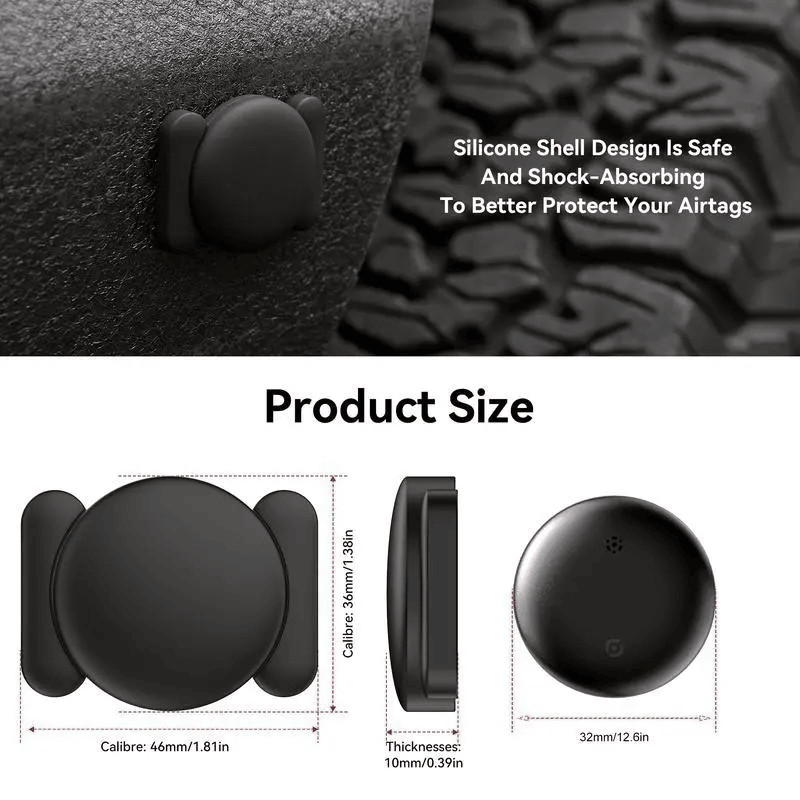 Mini GPS Tracker, 1 Count Tracker with Weatherproof Magnetic Case, IOS Only