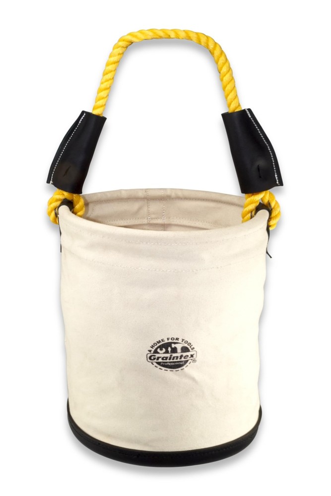 CB2126 Utility Plastic Bottom Canvas Bucket