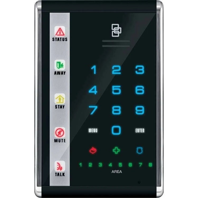 Interlogix GE Security NetworX NX-1812E Touch LED Keypad, Vertical Black NEW!