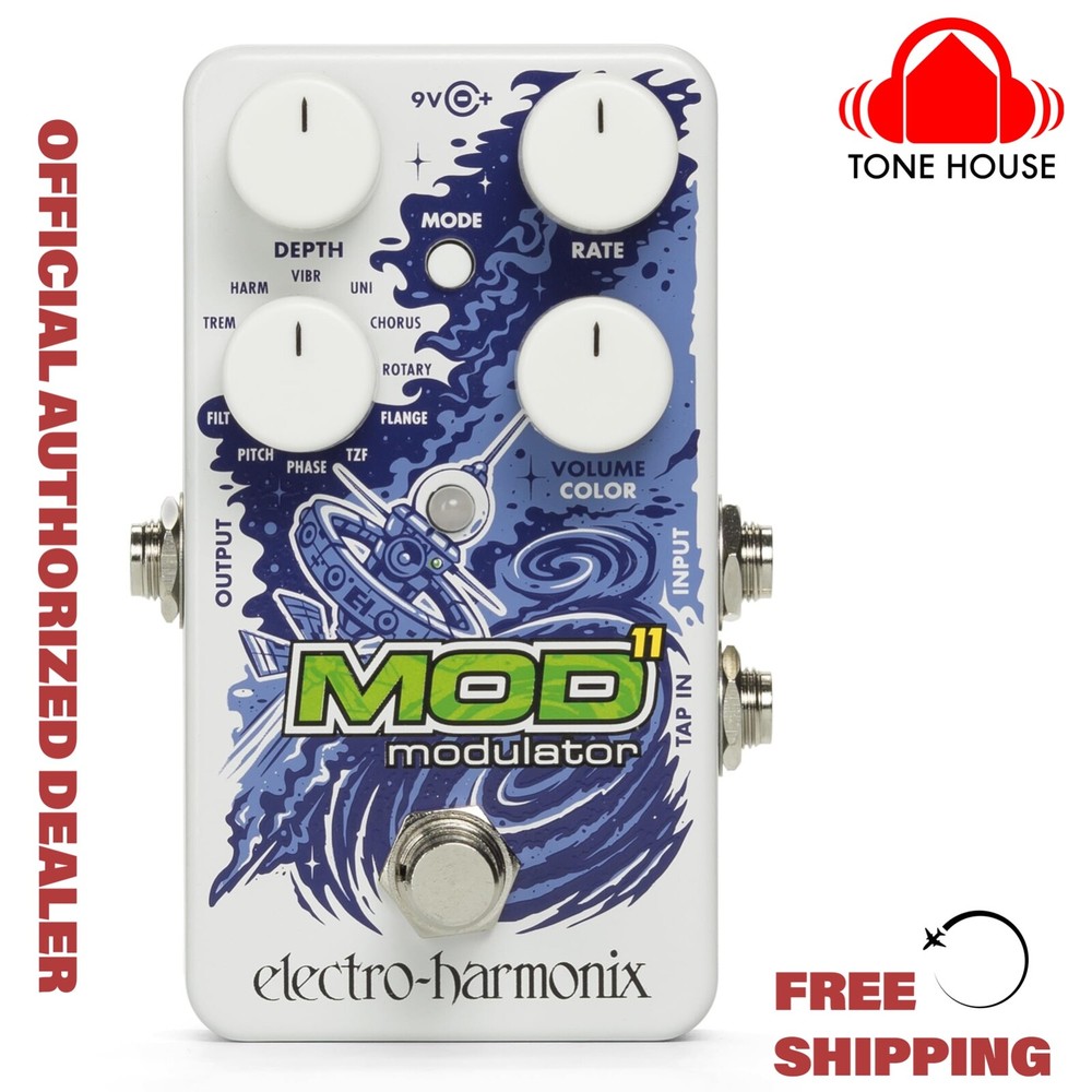 Electro-Harmonix Mod 11 Modulator Machine Pedal – New