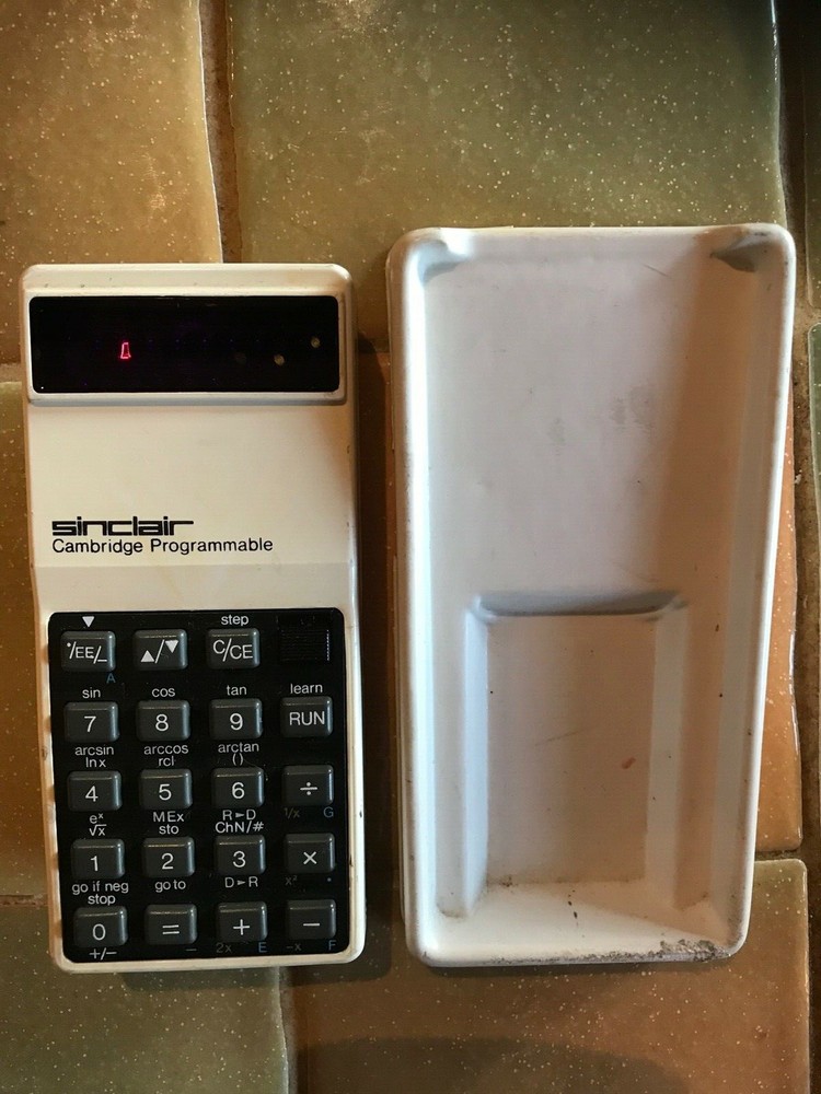 Sinclair Cambridge Programmable Calculator & Program Library books