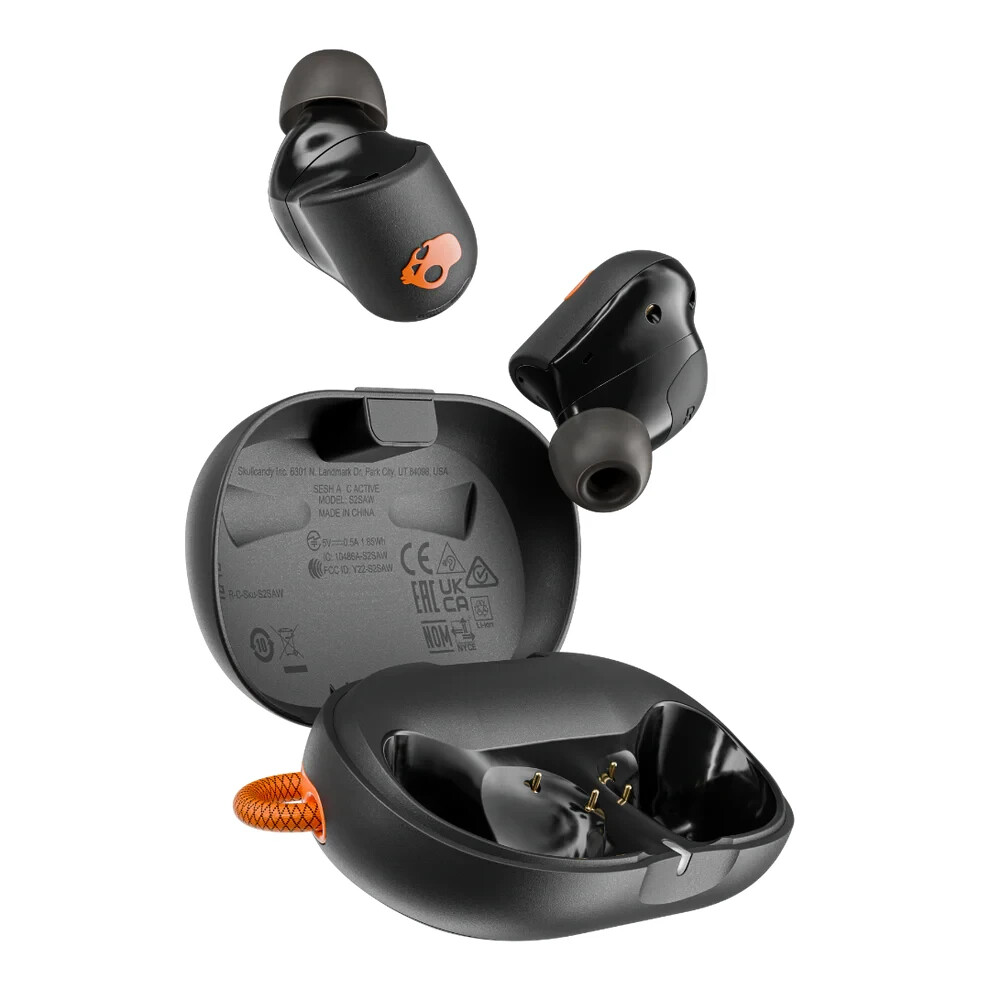 Skullcandy Sesh ANC Active -BLACK ORANGE (Certified Refurbished)