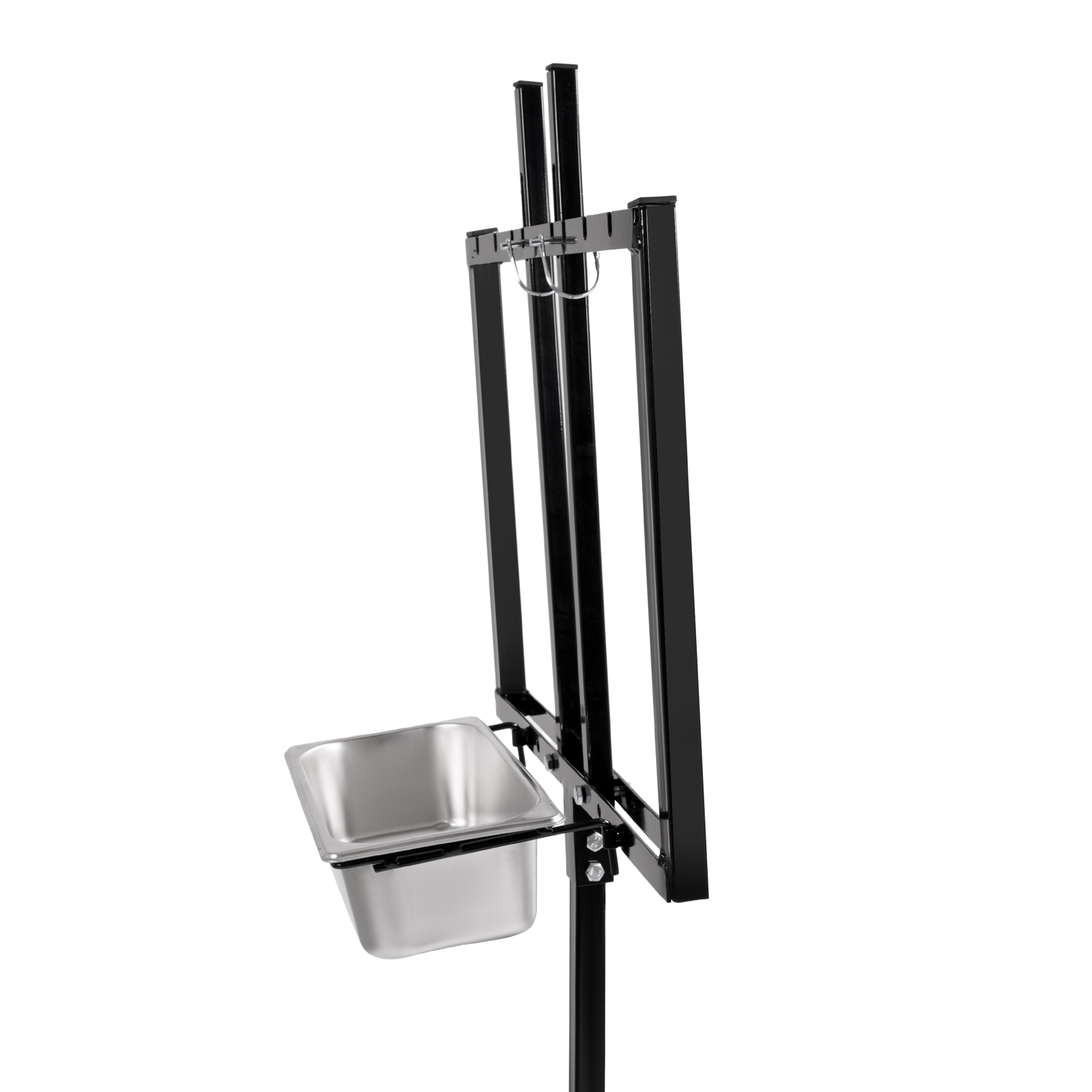 Goat Horned Milking Stand w/ Feed Bin For Sheep Trimming Hoof Adjustable size