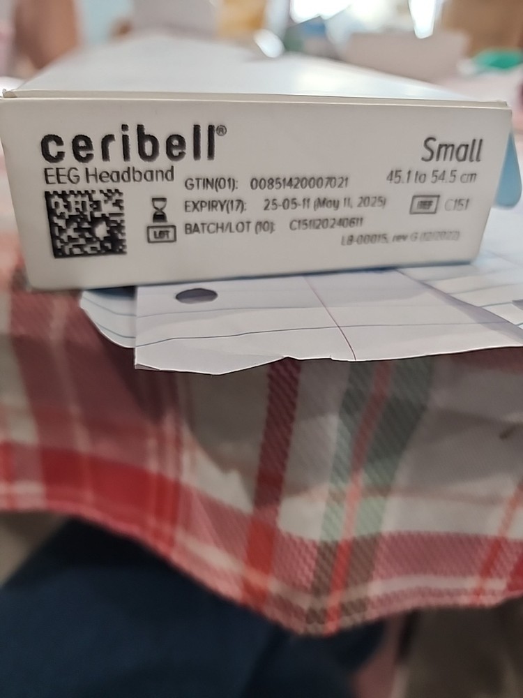 CERIBELL REF C151 EEG Headband, Small, C151. Exp 2025