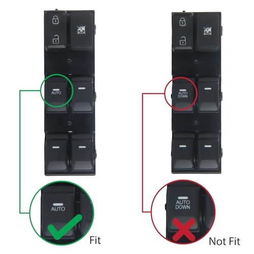 93570-3W300WK Master Power Window Switch Driver Side Compatible with AUTO