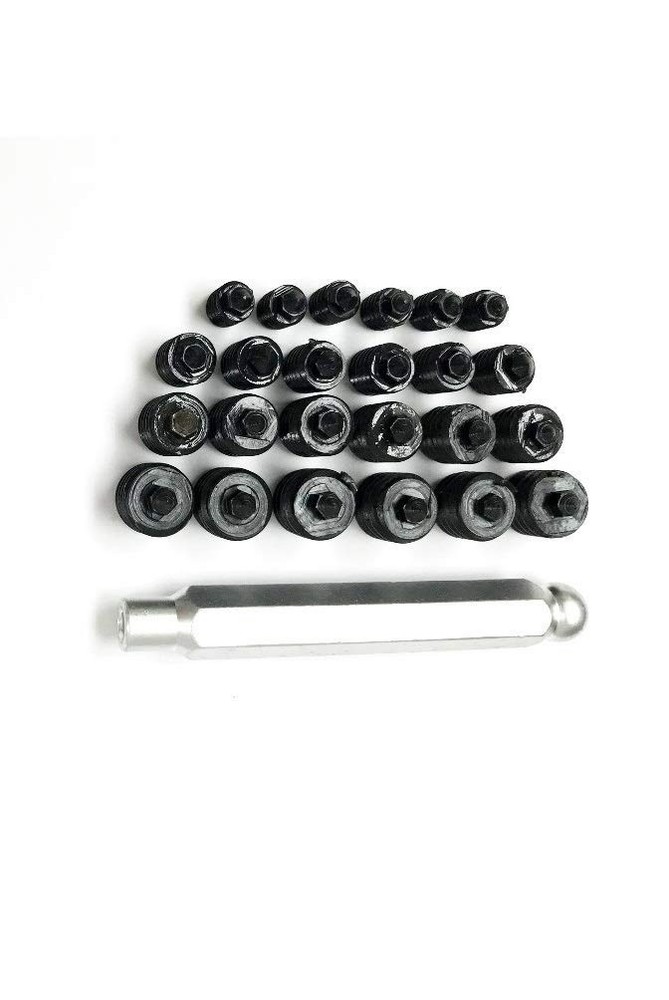 Professional 25 Piece Transfer Screw Set - Efficient Tool for Precision Layouts