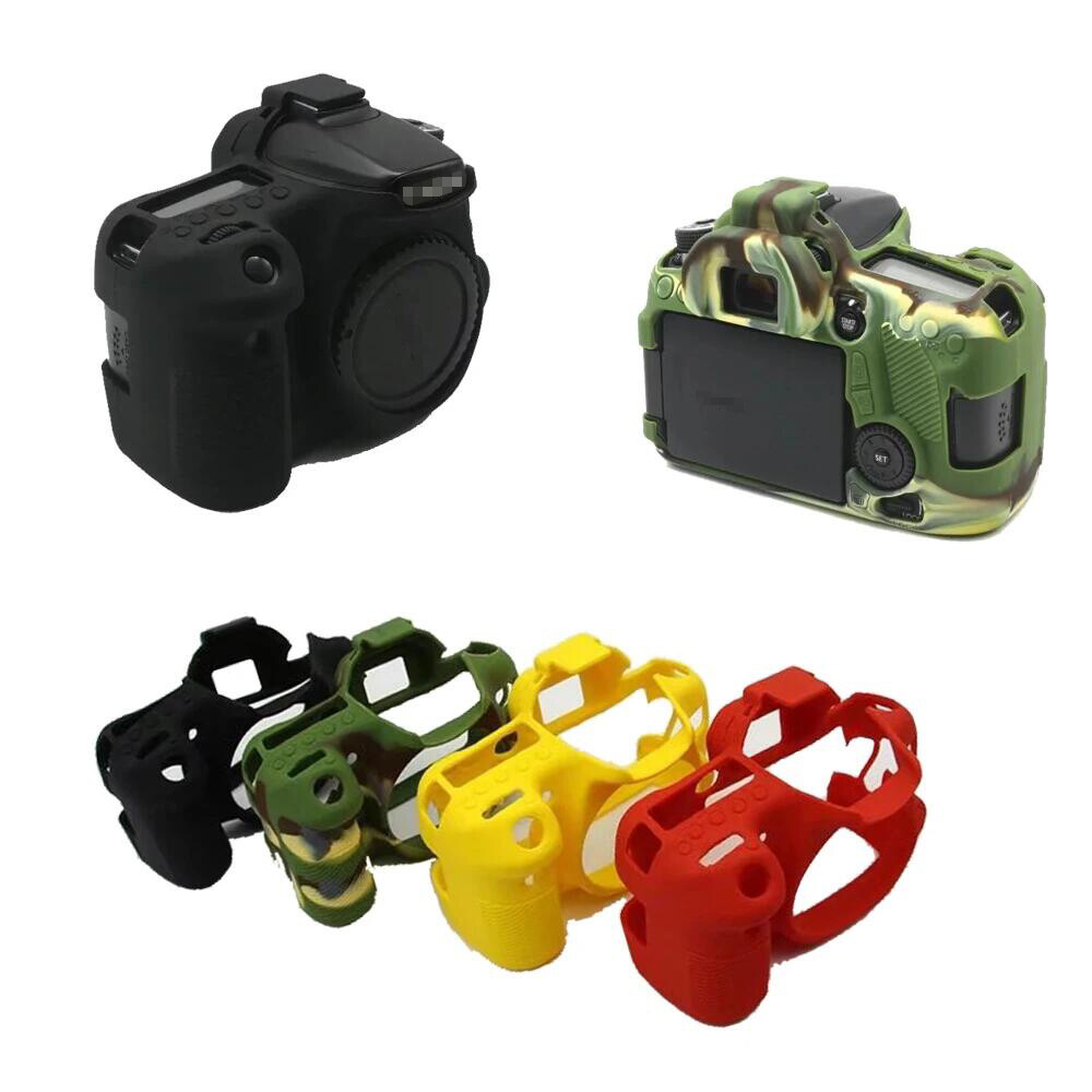 Silicone Rubber Body Case Protector Cover For Canon EOS 70D Camera
