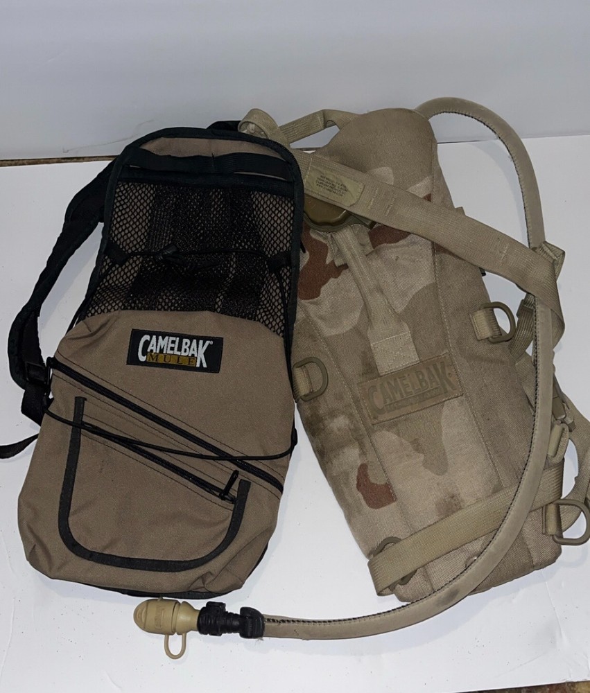 camelbak mule and thermobak hydration packs