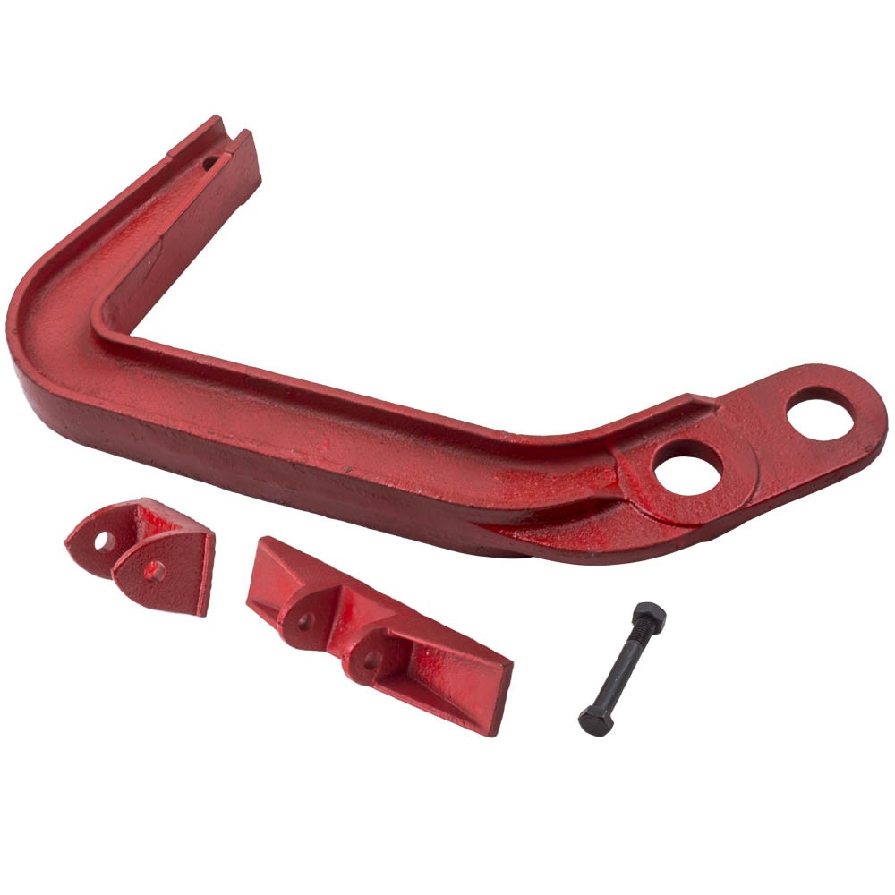 1 Set 6 TON Auto Body Frame Jumbo Fast Deep Hook Clamp Up Chassis Dent Puller