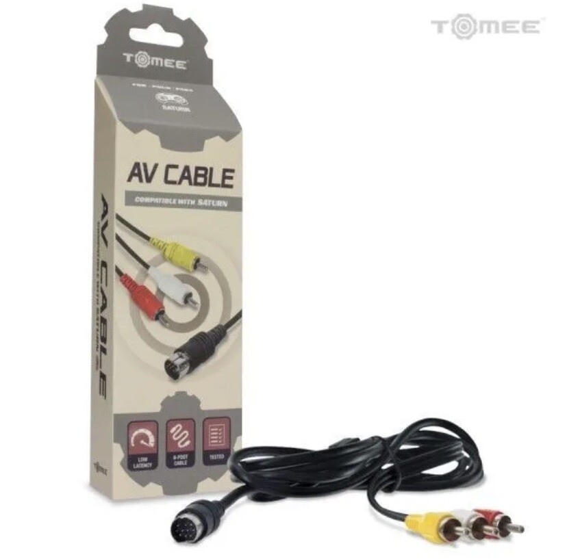 Sega Saturn AV Cable - Tomee