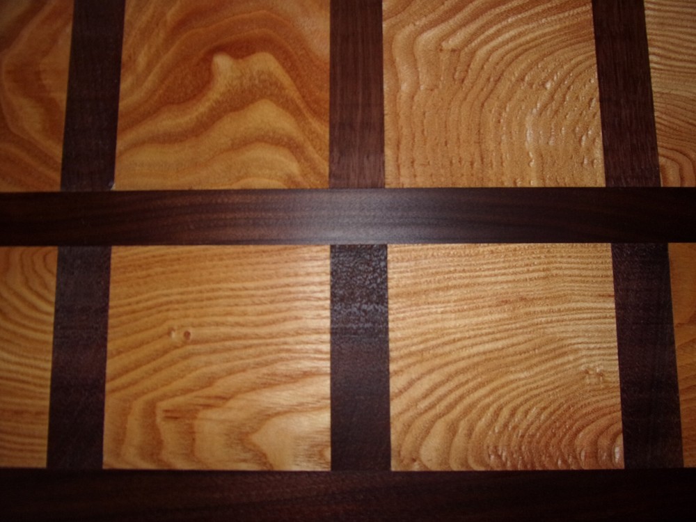 DECORATIVE CHARCUTERIE CUTTING BOARD SOLID WALNUT & HONEY LOCUS WEDDING HANDMADE
