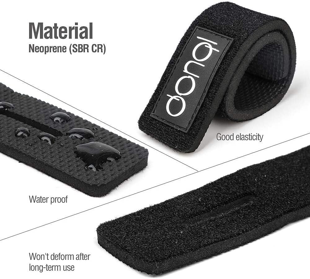 6pcs Fishing Belt Fishing Rod Ties Stretchy Rod Straps Fishing Rod Belt Holders