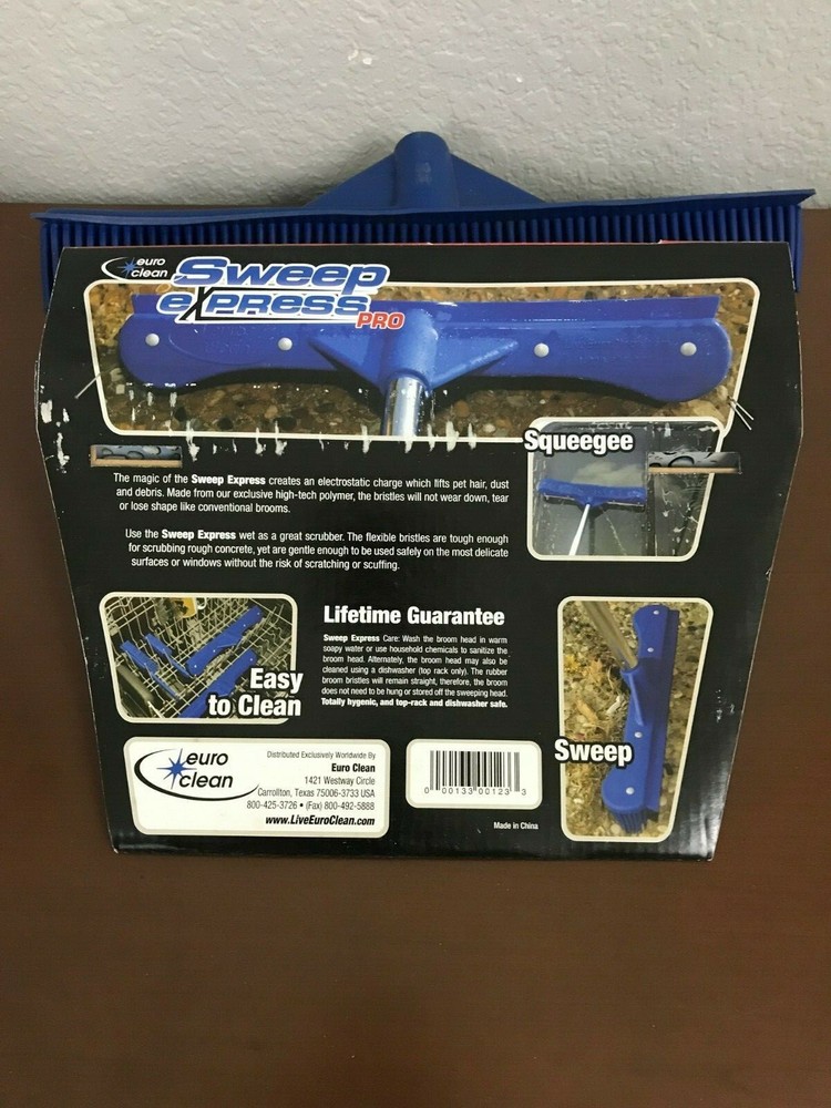 Euro Clean Sweep Express Pro Squeegee/Broom only