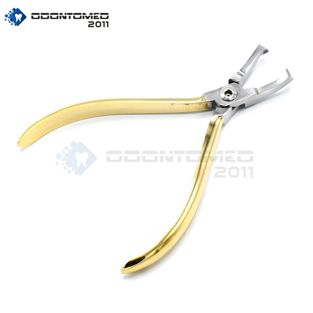 Bracket Remover Plier Curved Gold Plated Orthodontic Instruments