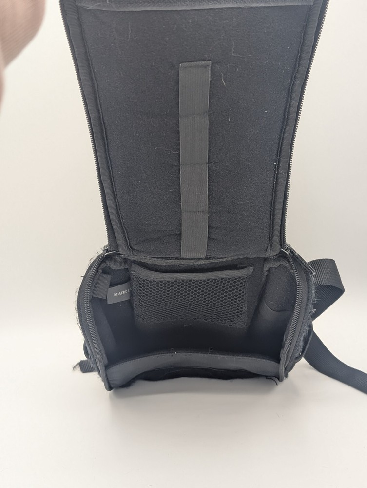 Nintendo 3DS DSi Lite Backpack Carrying Case Black - Used & Cleaned