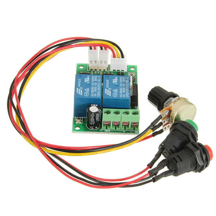DC6V 12V 24V PWM DC motor speed controller forward and reverse switch controller
