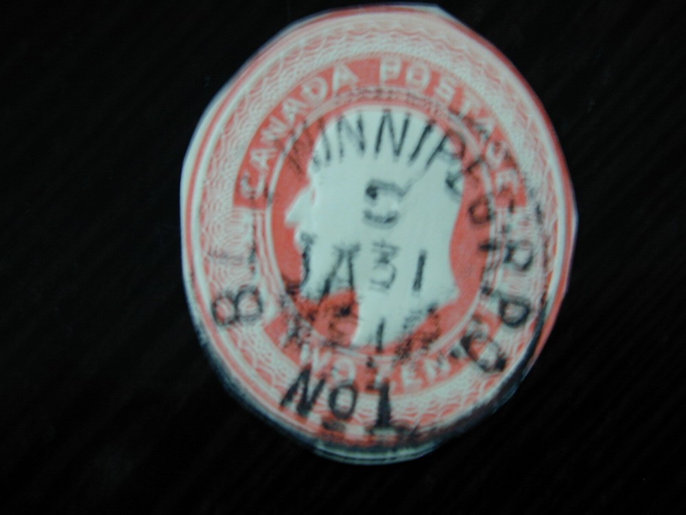 33 CANADA USED EDWARD VII CUT ENVELOPE STAMPS c1910