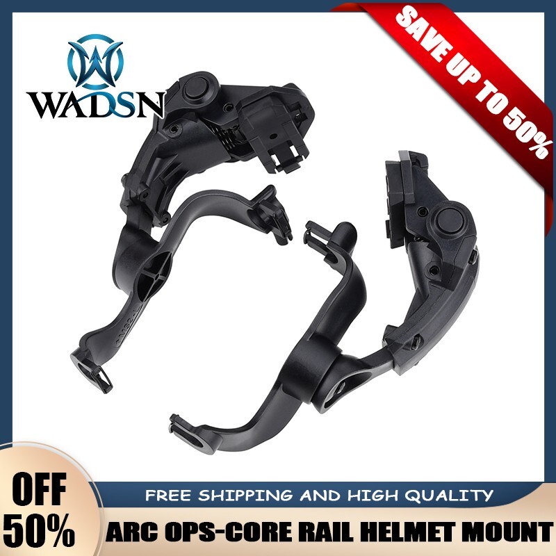ARC OPS-CORE Rail Adapter Helmet Mount is Suitable for Shooting Headset