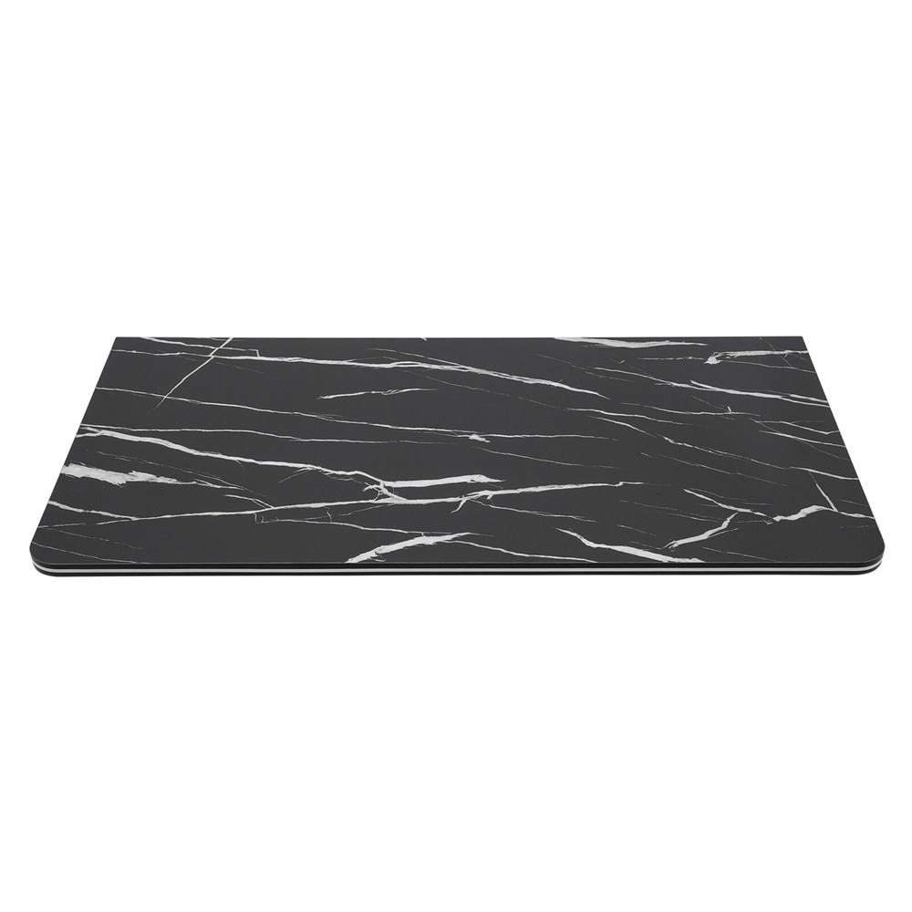 Wall Mounted Folding Table Black Floating Desk Drop Leaf Dining Table 80*40cm