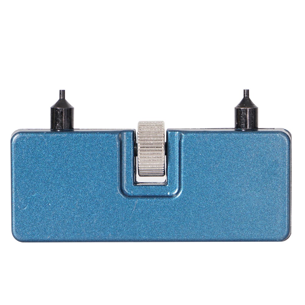 Precision Watch Tool: Blue Watch Case Wrench Features Rounded Tips Easy Opening